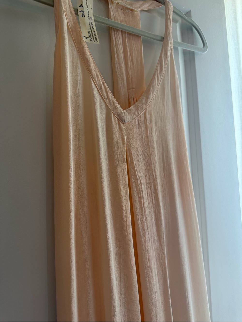 Vici Ombre Maxi Dress in Peach to Coral - Picture 2 of 3